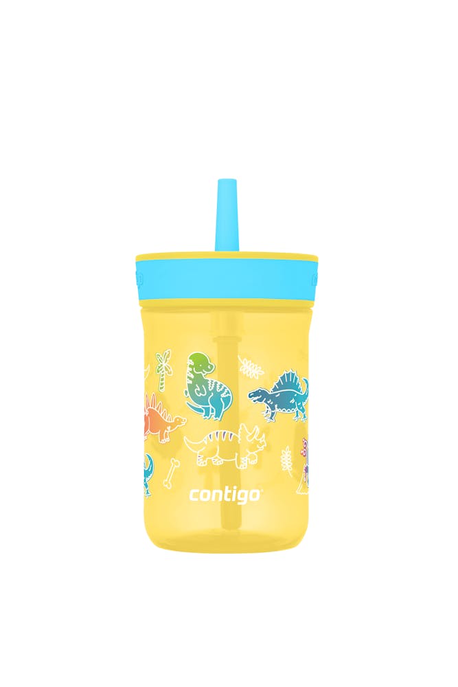 Kids’ Leighton Straw Tumbler with Spill-Proof Leak-Proof Lid, 14oz R3