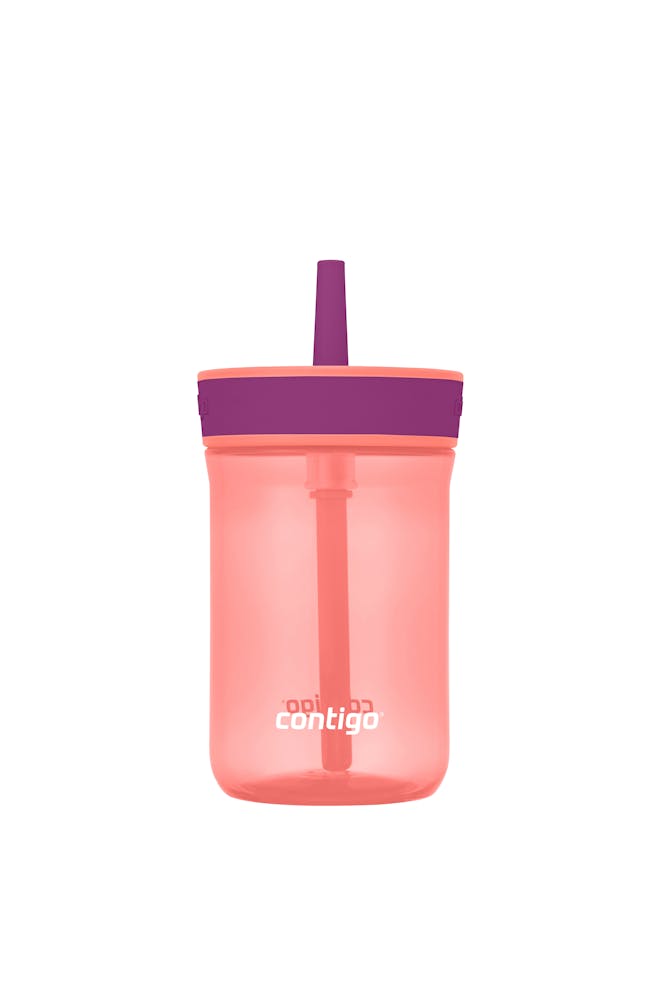 Kids’ Leighton Straw Tumbler with Spill-Proof Leak-Proof Lid, 14oz R3