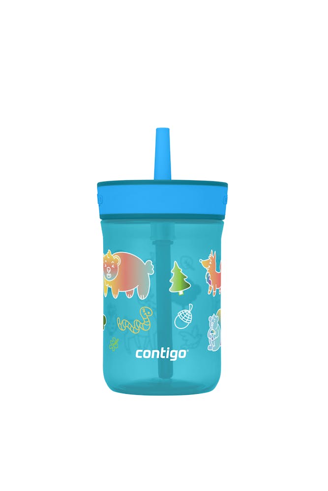 Kids’ Leighton Straw Tumbler with Spill-Proof Leak-Proof Lid, 14oz R3