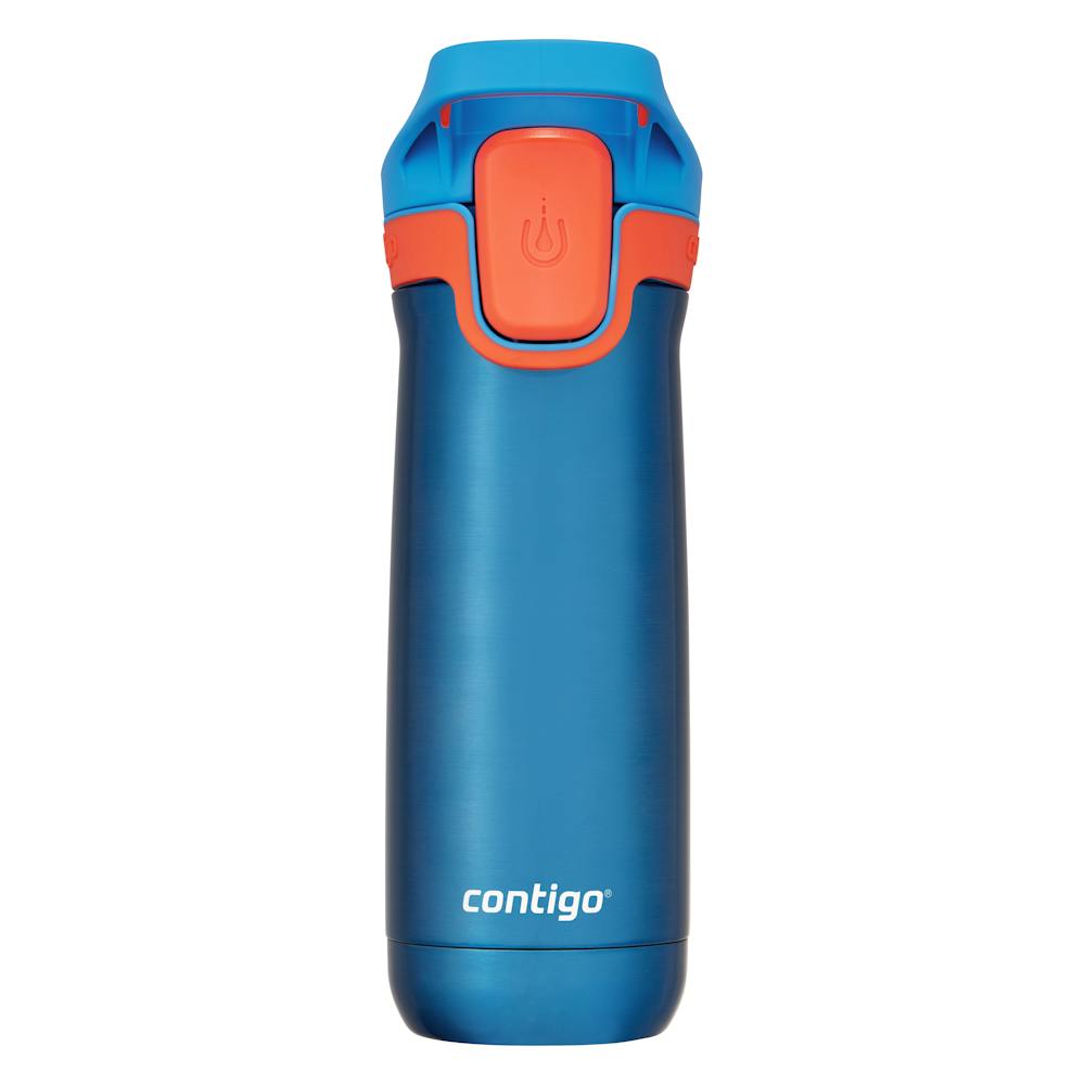 Kids’ Casey Stainless Steel Water Bottle with Spill-Proof Leak-Proof Lid, 13oz U6