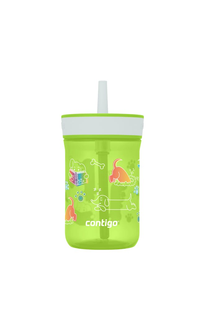 Kids’ Leighton Straw Tumbler with Spill-Proof Leak-Proof Lid, 14oz R3